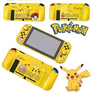 Pokemon Pikachu Protective Shell for Nintendo Switch - TPU Silicone CASE ONLY
